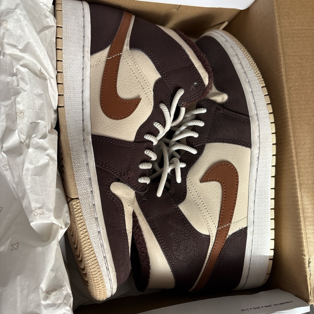 women's  Brown and Cream Sneakers
